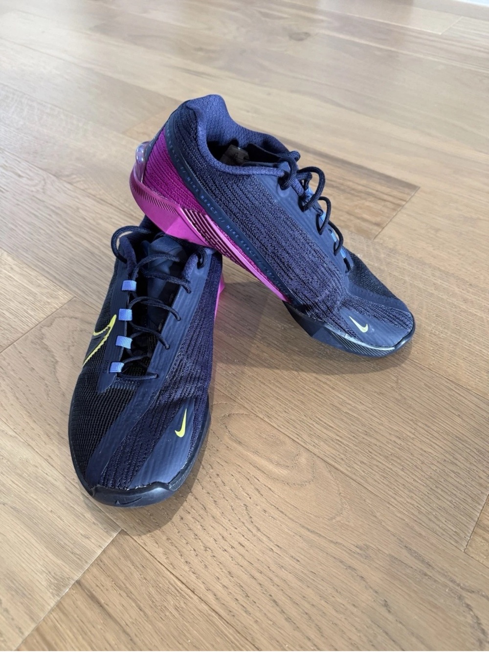 Nike React Metcon Turbo Blue Purple Training Sneaker CT1249-400 Women’s 9.5